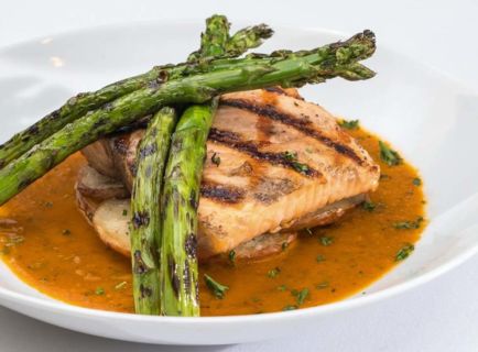 Salmon and Asparagus